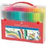 Faber-Castell Koffer Connector Filzstifte 80-teilig