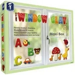 Window Clay Maxi - 10 bunte Stangen a 45 g mit Zubeh&ouml;r