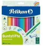 Pelikan Buntstifte dreieckig, 24er Set