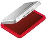 Pelikan Stempelkissen Metall 5 x 7 cm Rot