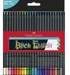 Faber-Castell Buntstifte Black Edition 24er Kartonetui