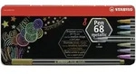 STABILO Filzstift Pen 68 metallic - 8 St&uuml;ck