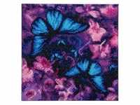 Craft Buddy CAK-AM1 - Blue Violet Butterflies, 30x30cm Crystal Art Kit, Diamond