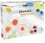 KREUL Javana Malen auf Seide, Starter Set mit 5 Seidenmalfarben &agrave; 20 ml