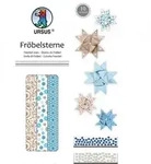 URSUS Dekorationsartikel Fr&ouml;belsterne, eisblau/braun