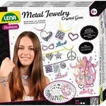 Metal Jewelry Crystal Gem, Faltschachtel