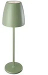 Megatron MT68052 TAVOLA LED-Au&szlig;entischlampe 2W Warmwei&szlig; Salbei-Gr&uuml;n