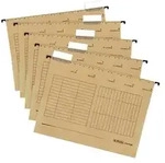 Herlitz H&auml;ngetasche A4 natron 5er Set