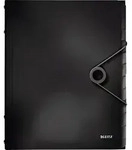 Leitz 4570-10-95 Ordnungsmappe Schwarz DIN A4 Polypropylen Anzahl der F&auml;cher: 12