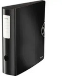 Leitz Ordner Active Solid DIN A4 R&uuml;ckenbreite: 82mm Schwarz 2 B&uuml;gel 10471095