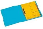 Herlitz Ringbuch PP A4 2 Ringe 25mm, transparent blau