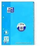 OXFORD Collegeblock A4+ 80 Blatt, liniert mit Rand rechts, 90 g/m2, 4fach...