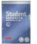 Brunnen Collegeblock A4 Spirale oben Lin.27 Premium