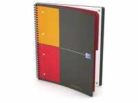 OXFORD International Activebook A4+, kariert 5 mm, 80 Blatt, 80 g/m², 4fach gelocht,