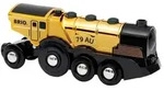 BRIO World - Goldene Batterielok mit Licht und Sound