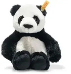 Steiff 075650 - Soft Cuddly Friends Ming Panda, schwarz/wei&szlig;, 27 cm