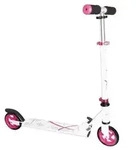 muuwmi Aluminium Scooter 125 mm wei&szlig;-pink