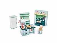 Tender Leaf 7508153 - Küchenset, Dovetail Kitchen Set, Puppenhaus-Möbel, Holz,