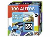 Carletto 20208049 - 100 PICS Autos, Quiz-Box, Quiz-Spiel, Wort- und...