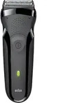 Braun 300s - Series 3 Folienrasierer Schwarz, Gr&uuml;n