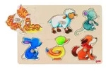 Hintergrundbildpuzzle Mutter und Kind