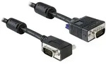 Delock VGA Anschlusskabel VGA 15pol. Stecker, VGA 15pol. Stecker 2.00 m Schwarz 83173