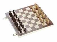 Philos 2509 - Schach-Backgammon-Dame-Set, Feld 40 mm, KH 76 mm