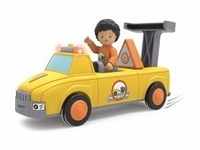 SIKU 0123 - Toddys Chris Carry, Abschleppwagen mit Figur, Click&Play