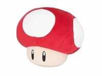 Nintendo Super Mario, Super Pilz, Plüsch, rot, 16 cm