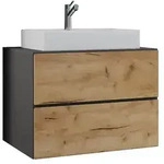 2-tlg. Waschplatz Waschtisch Lendas S Schublade