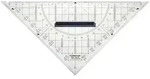 STAEDTLER Geometriedreieck Mars 568 L&auml;nge 22 cm mit abnehmbarem Griff
