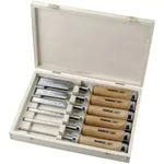 Bahco Stechbeitel-Satz, 6-Tlg, Holzbox, 6,10,12,18,25,32mm 425-083