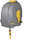 Hozelock 2496R0000 Fast Reel Gartenschlauchaufroller 40m 1/2 Zoll 1 St. Grau, Gelb