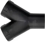 Metabo 630897000 Y-Doppelanschluss Passend f&uuml;r Sauganschluss: 35 mm, 44 mm, 58mm