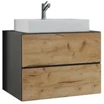 2-tlg. Waschplatz Waschtisch Lendas S Schublade