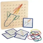 Geoboard aus Holz