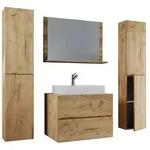 5-tlg. Waschplatz Waschtisch Lendas XL Schublade