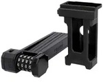 FISCHER FAHRRAD PROTEC FN85 Faltschloss Schwarz