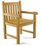 Gartenstuhl Gartensessel Sessel Landhaus Teak Holz