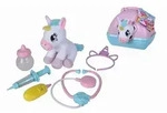 Doktorkoffer mit Pl&uuml;sch Einhorn