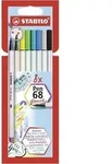 STABILO Premium-Filzstift mit Pinselspitze f&uuml;r variable Strichst&auml;rken - Pen 68