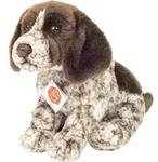 Teddy Hermann 91968 - Deutsch Drahthaar Welpe, 30 cm, Hund, Pl&uuml;schtier