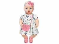 Zapf Creation® 706701 - Baby Annabell Kleid Set, Schmetterlingskleid mit Handtasche