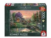 Schmidt 59937 - Thomas Kinkade, Sweetheart Retreat, Puzzle, 1000 Teile