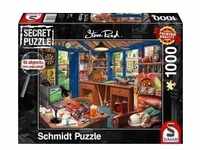 Schmidt 59977 - Steve Read, Vaters Werkstatt, Secret Puzzle, 1000 Teile