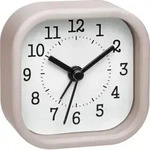 TFA Dostmann 60.1035.16 Quarz Wecker Pastell-Rosa Alarmzeiten 1