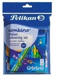 Pelikan Combino Mal Set: 1 Malblock + 12 Buntstifte