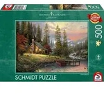 Puzzle Schmidt Spiele Haus in den Bergen 500 Teile