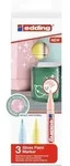 Edding Glanzlackmarker 751 Pastell 3er Set