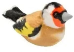 Pl&uuml;sch Singvogel Stieglitz
